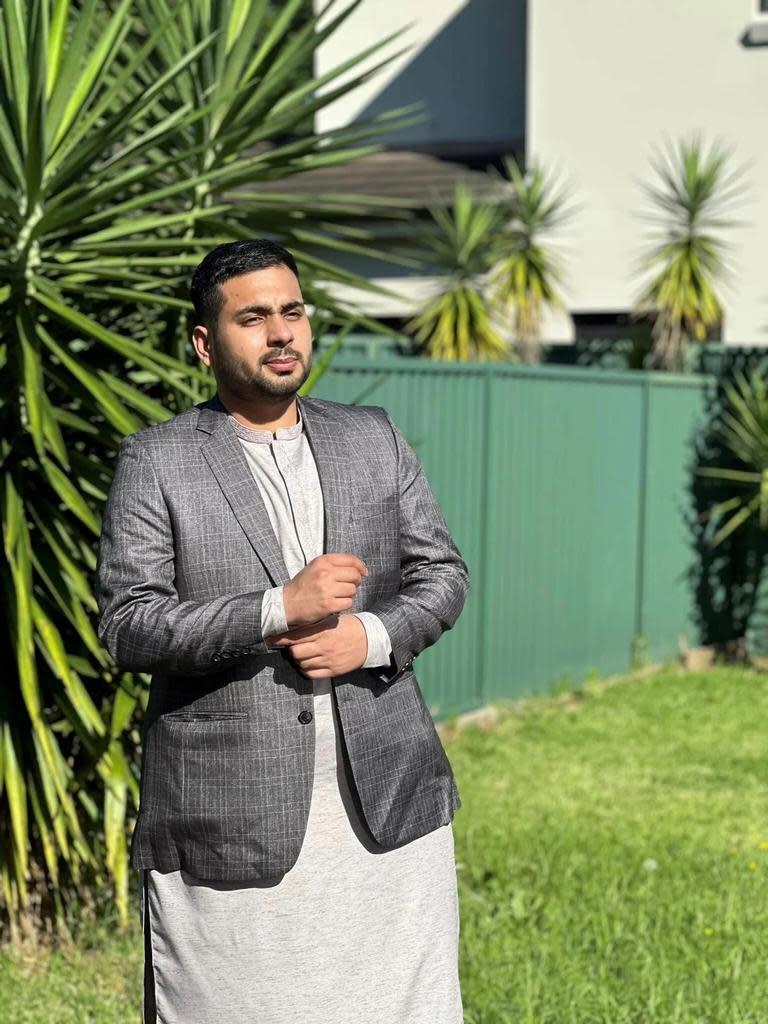 Muhammad Taha was injured in Saturday’s Bondi stabbing attack. Picture: Supplied