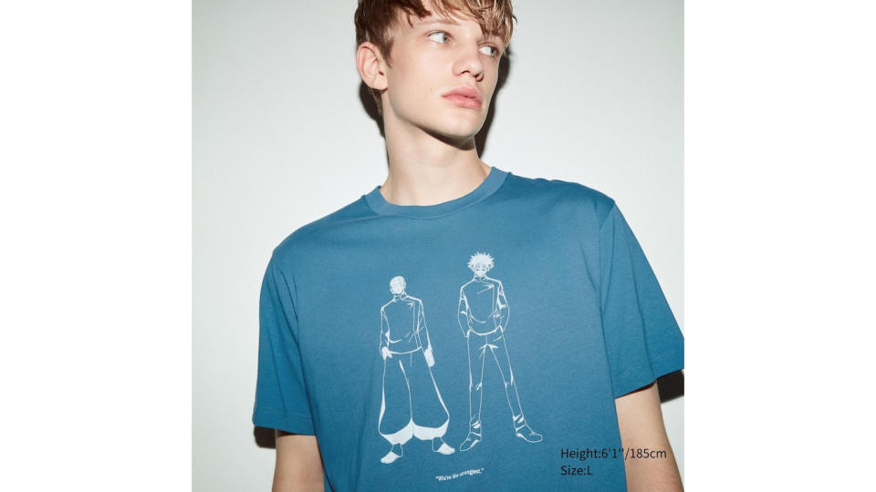 Jujutsu Kaisen UT (Short Sleeve Graphic T-Shirt). (Photo: Uniqlo SG)