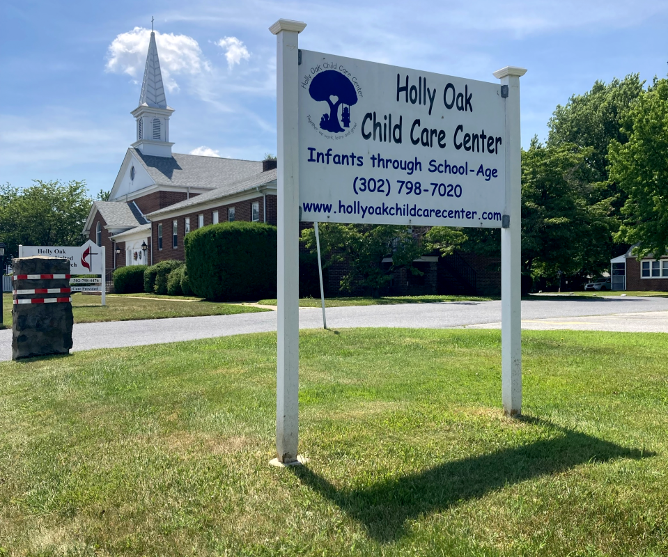 Holly Oak Child Care Center is under investigation by the state following reports of child abuse at the facility located at 1511 Philadelphia Pike in the Wilmington area.