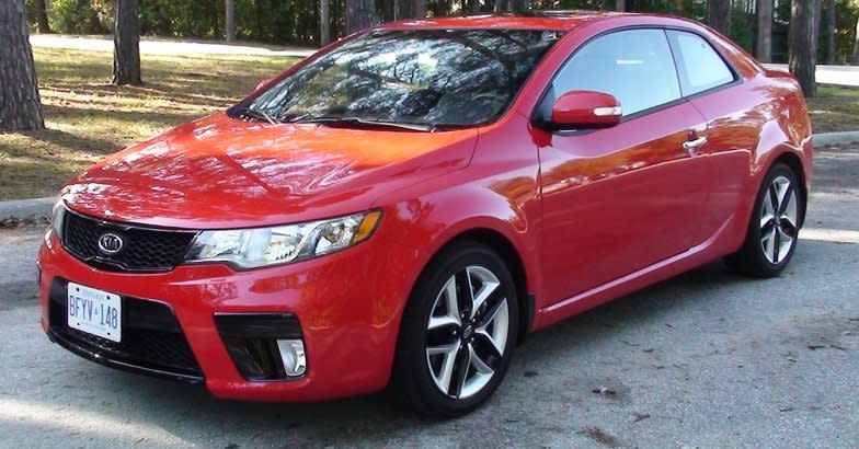 Photo credit: <span>2010 KIa Forte Koup by <a href="https://www.flickr.com/photos/stradablog/" rel="nofollow noopener" target="_blank" data-ylk="slk:Tino Rossini;elm:context_link;itc:0;sec:content-canvas" class="link rapid-noclick-resp">Tino Rossini</a> (<a href="https://creativecommons.org/licenses/by/4.0/" rel="nofollow noopener" target="_blank" data-ylk="slk:CC BY;elm:context_link;itc:0;sec:content-canvas" class="link rapid-noclick-resp">CC BY</a>)</span>