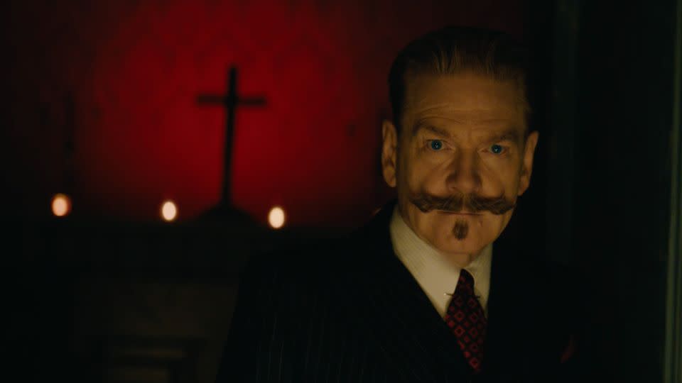 Kenneth Branagh in "A Haunting in Venice." - 20th Century Studios