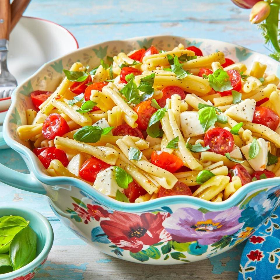 summer dinner recipes caprese pasta salad