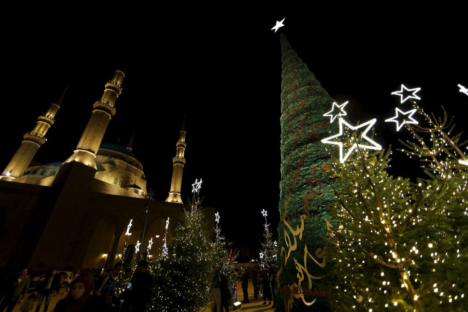 Christmas trees around the world