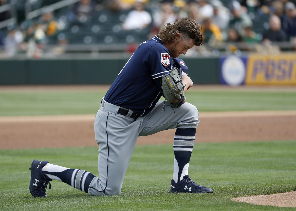 Padres option Rookie of the Year candidate Chris Paddack to minors