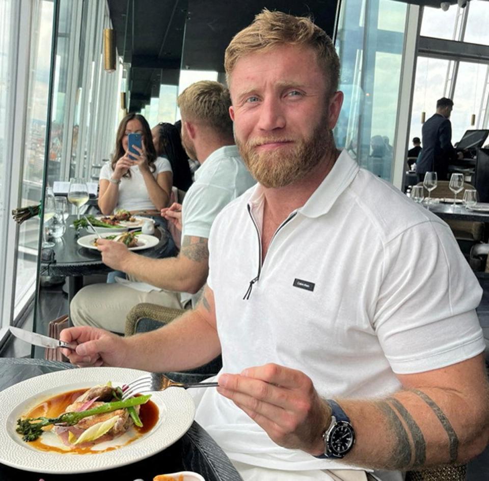 James ‘Jim’ Henderson, one of the three British nationals killed in Gaza, is seen in this undated handout picture from World Central Kitchen (Reuters)