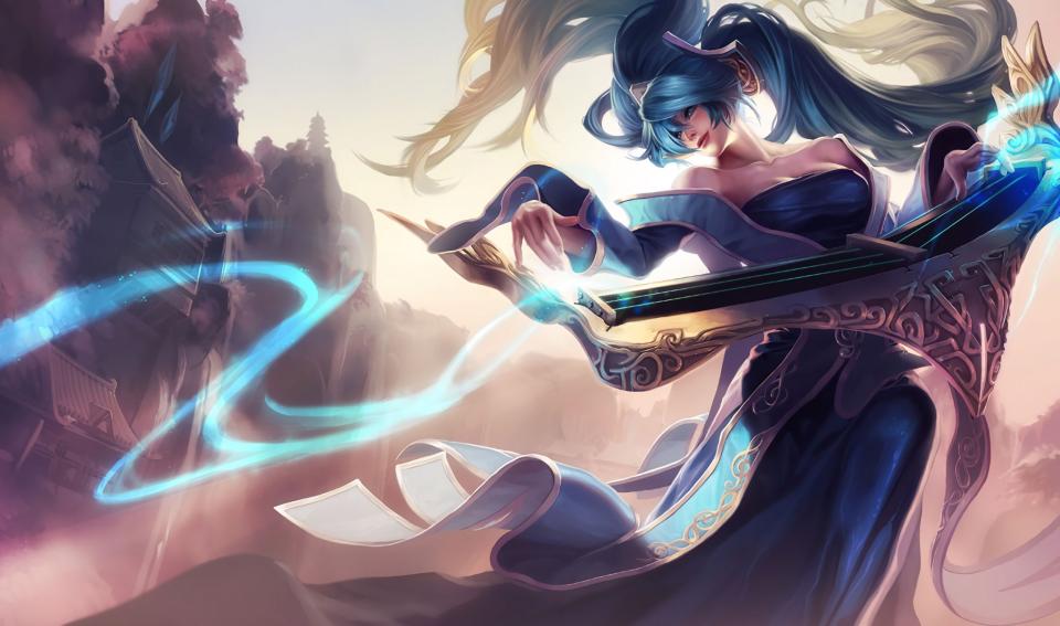 Sona the support champion had the highest winrate of 2016. (Riot Games)