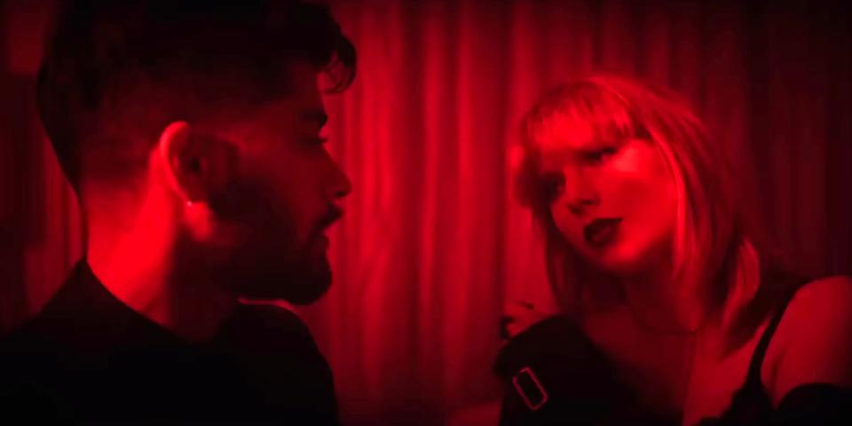 zayn taylor swift i don't wanna live forever music video