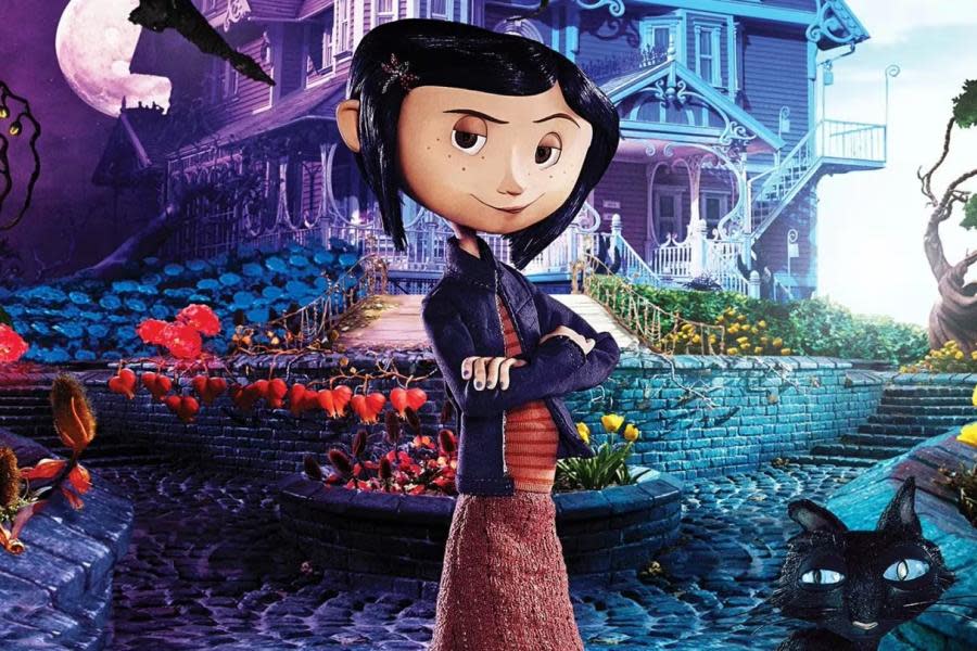 Se revela asombroso poster de la remasterización de Coraline y la puerta secreta