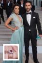 <p>The actress, producer, and activist got engaged to her now-husband José Baston in December 2015 in Dubai. Baston proposed with a gorgeous ring featuring a six to eight carat ruby surrounded by a halo of diamonds, <a href="http://www.theknotnews.com/eva-longoria-on-ellen-ruby-engagement-ring-and-meeting-fiance-3169" rel="nofollow noopener" target="_blank" data-ylk="slk:the Knot reports.;elm:context_link;itc:0;sec:content-canvas" class="link "><em>the Knot </em>reports.</a></p>