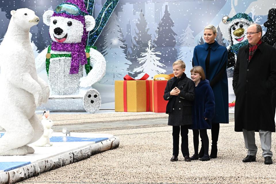 Prince Albert II of Monaco, Princess Charlene of Monaco, Prince Jacques,  Princess Gabriella