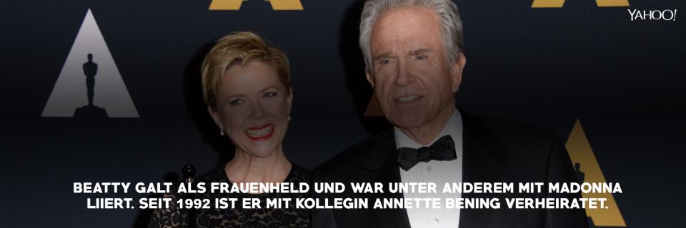 Nach Oscar-Panne: 10 spannende Fakten zu Warren Beatty