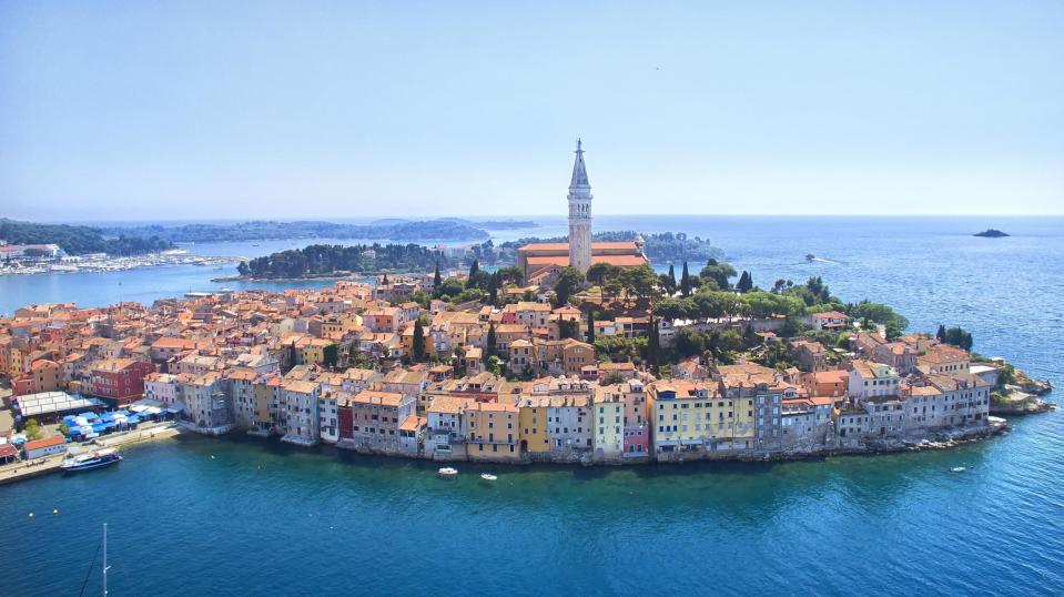 Adriatic town of Rovinj