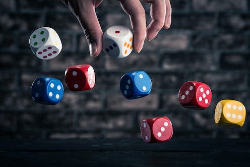 <span class="caption">Do you cheat at dice games?</span> <span class="attribution"><a class="link " href="https://www.shutterstock.com/image-photo/dice-430194097" rel="nofollow noopener" target="_blank" data-ylk="slk:beeboys/Shutterstock;elm:context_link;itc:0;sec:content-canvas">beeboys/Shutterstock</a></span>