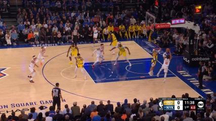 Jalen Brunson with a First Basket of The Game vs. Indiana Pacers