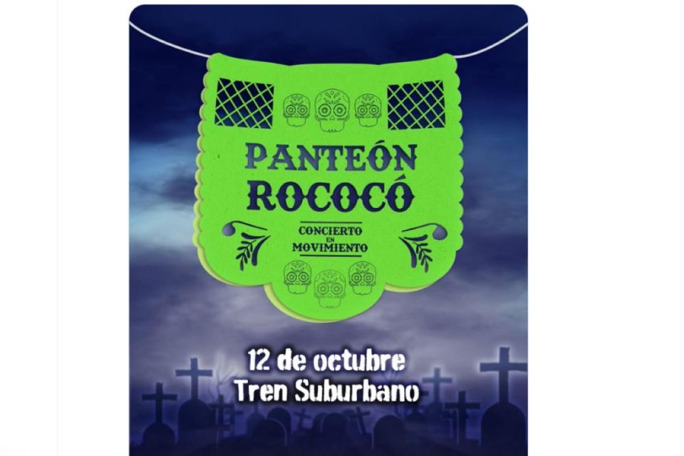 Panteón Rococó Tren Suburbano