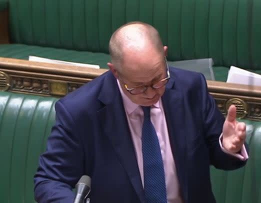 Post Office minister Kevin Hollinrake told the Commons that it is ‘perfectly reasonable’ to ask the former Post Office boss to hand back her CBE (parliamentlive.tv)