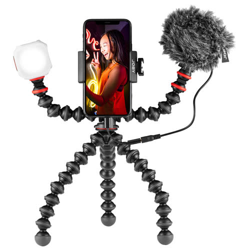 JOBY GorillaPod Mobile Vlogging Kit. Image via Best Buy.