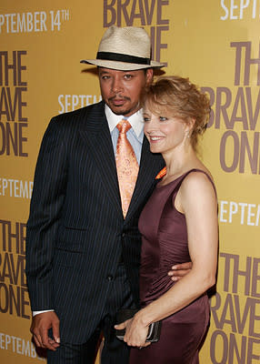 Terrence Howard and Jodie Foster at the New York City Premiere of Warner Bros. Pictures' The Brave One