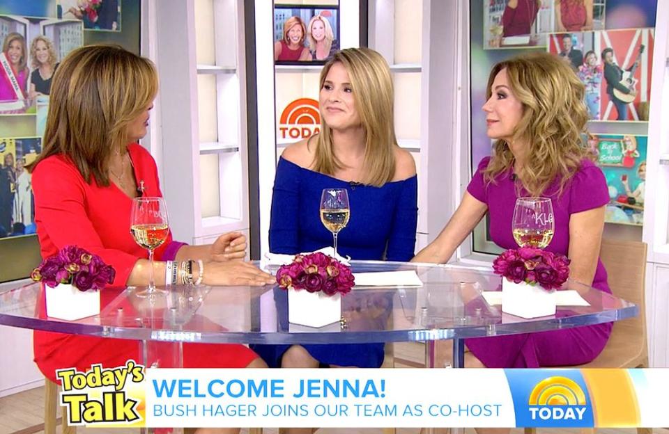 Hoda Kotb, Jenna Bush Hager and Kathie Lee Gifford