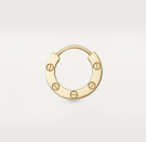 <p>cartier.com</p><p><strong>$900.00</strong></p><p><a href="https://www.cartier.com/en-us/jewelry/earrings/love-single-earring-CRB8301423.html" rel="nofollow noopener" target="_blank" data-ylk="slk:Shop Now;elm:context_link;itc:0;sec:content-canvas" class="link ">Shop Now</a></p><p>If you wanna get ~fancy~ with it, these tiny, tiny earrings (sold individually) have the same Cartier insignia as their LOVE bracelet on the side. It's subtle, but incredibly chic. </p>