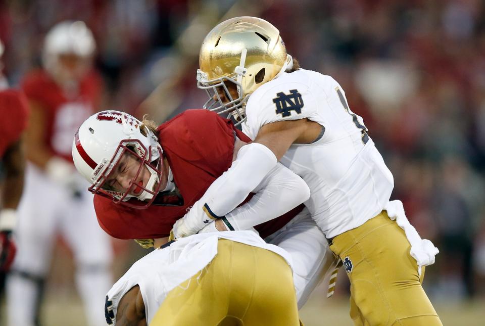 Devin Butler has made three starts for Notre Dame (Getty).