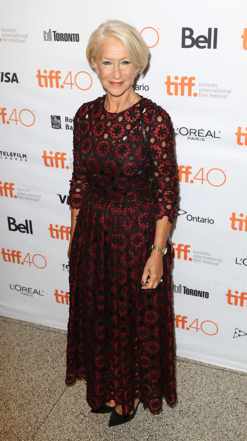 Helen Mirren: We basically love everything this woman wears – and her “Trumbo” premiere look is no exception. 