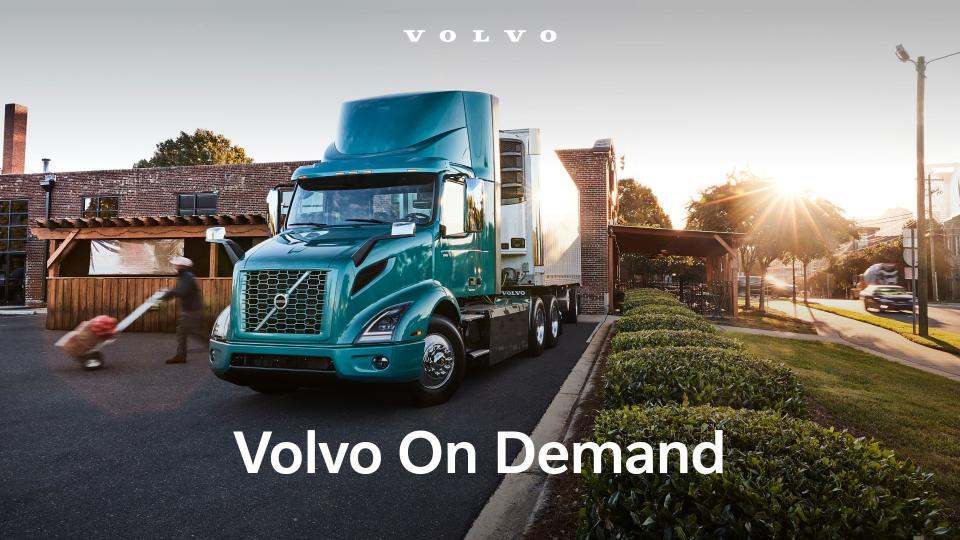 Volvo Trucks North America and Volvo Financial Services will use 25 Class 8 Volvo VNR electric trucks to accelerate battery electric vehicle adoption and develop a truck-as-a-service (TaaS) business model. We are collaborating on a joint project to redefine Volvo on Demand.