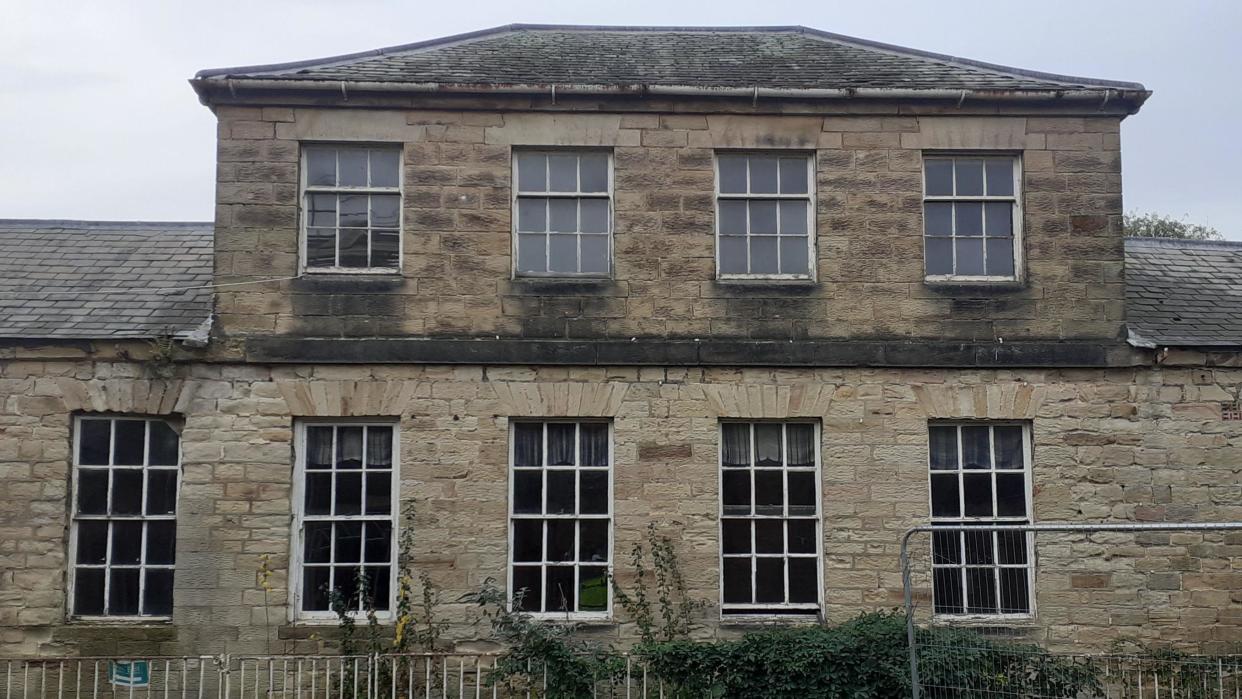 Derelict stables at Wentworth Woodhouse