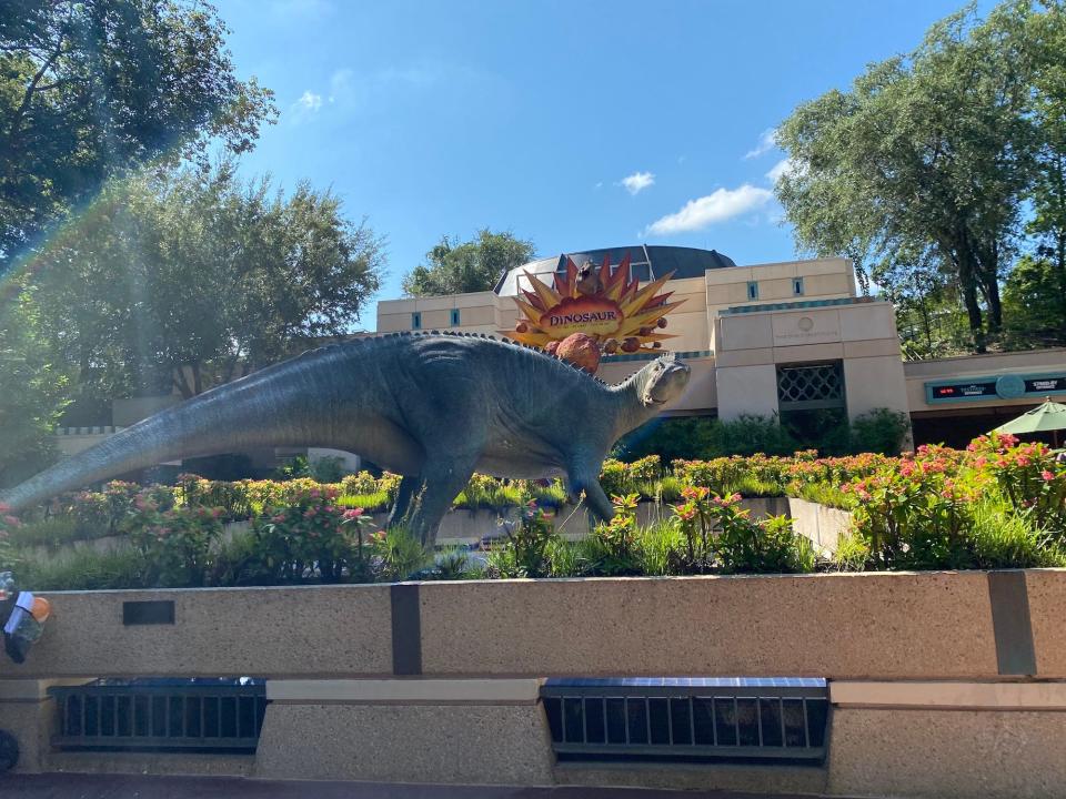 The DINOSAUR ride at Disney World's Animal Kingdom.