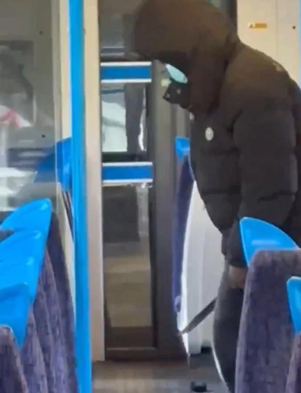 The passenger was attacked on the Southeastern service in broad daylight just after departing Shortlands railway station (Sky News)