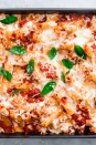 <p>Baked ziti is one of those classic Italian <a href="https://www.delish.com/uk/pasta-recipes/" rel="nofollow noopener" target="_blank" data-ylk="slk:pastas;elm:context_link;itc:0;sec:content-canvas" class="link ">pastas</a> that we have to order whenever we see it. But perfecting ziti at home is actually easy—all it takes is a good meat sauce. This is our favourite.</p><p>Get the <a href="https://www.delish.com/uk/cooking/recipes/a32764328/ultimate-baked-ziti-recipe/" rel="nofollow noopener" target="_blank" data-ylk="slk:Easy Baked Ziti;elm:context_link;itc:0;sec:content-canvas" class="link ">Easy Baked Ziti</a> recipe.</p>