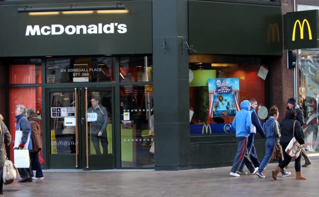 McDonald's (Paul Faith/PA)