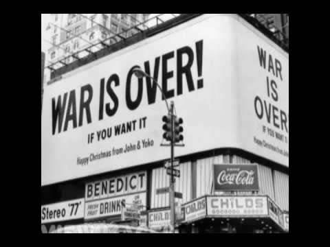 “Happy Xmas (War Is Over)” by John Lennon and Yoko Ono