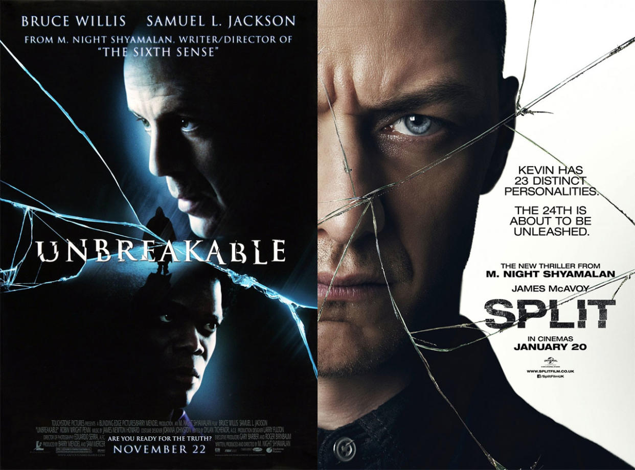 'Split' was a quasi-sequel to 'Unbreakable' all along (Credit: Buena Vista/Universal)