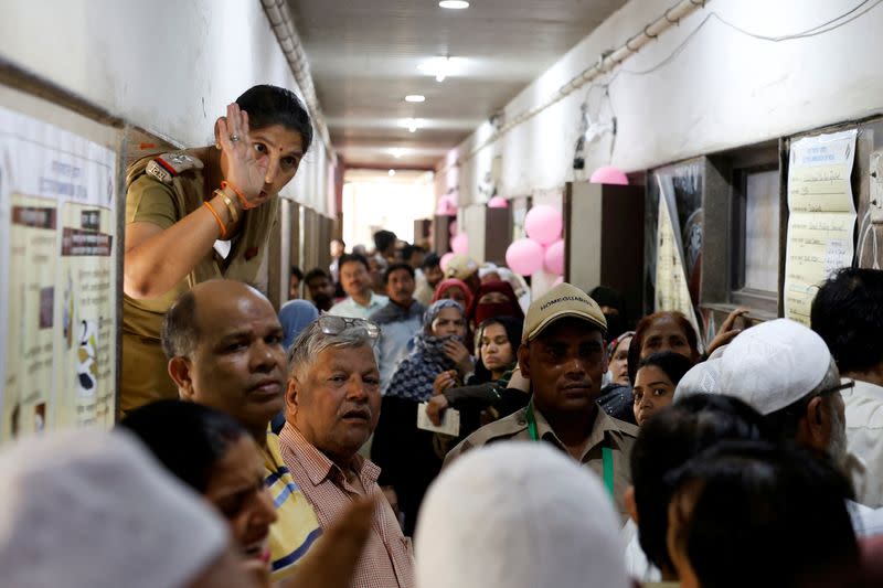 Voting in the sixth phase of India's general election