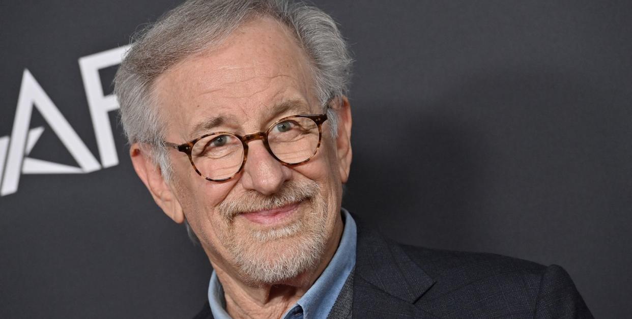 hollywood, california november 06 steven spielberg attends the 2022 afi fest the fabelmans closing night gala premiere at tcl chinese theatre on november 06, 2022 in hollywood, california photo by axellebauer griffinfilmmagic