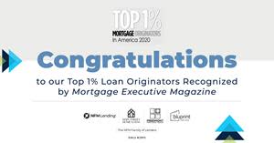 The dedication and talent of this group of individuals is inspiring...They exceeded all expectations with the highest of standards not only at NFM, but across the entire mortgage industry.