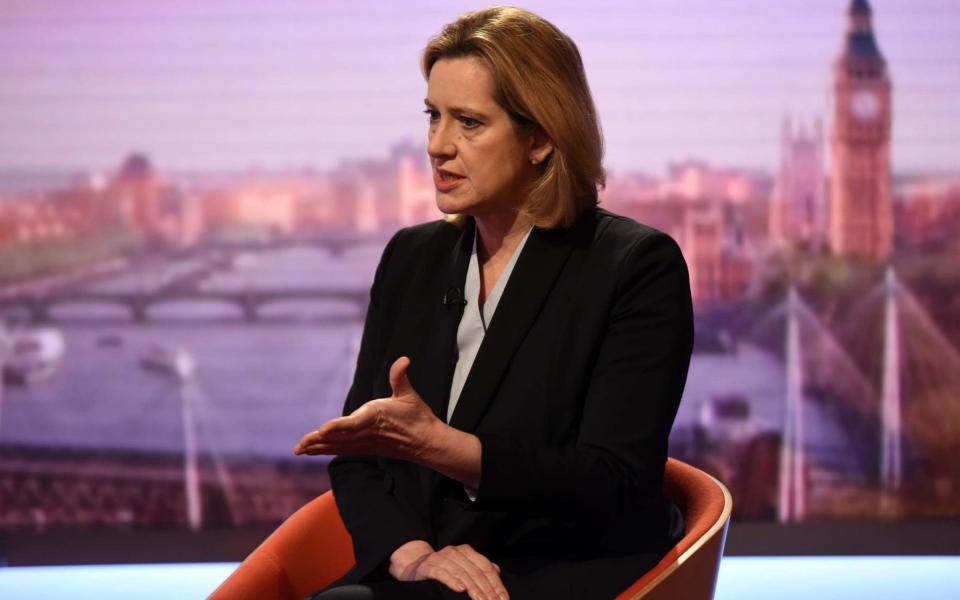 Amber Rudd - Credit:  REUTERS/ REUTERS