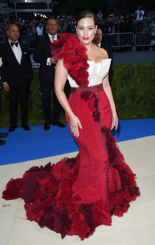 Ashley Graham at the 'Rei Kawakubo/Comme des Garcons: Art Of The In-Between' Costume Institute Gala