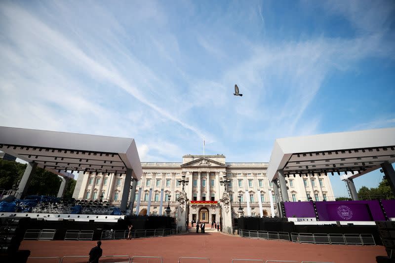 Queen's Platinum Jubilee celebrations in London