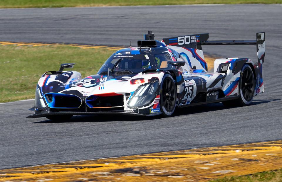 The new IMSA prototypes are bigger and heavier than the previous cars and include some hybrid technology.