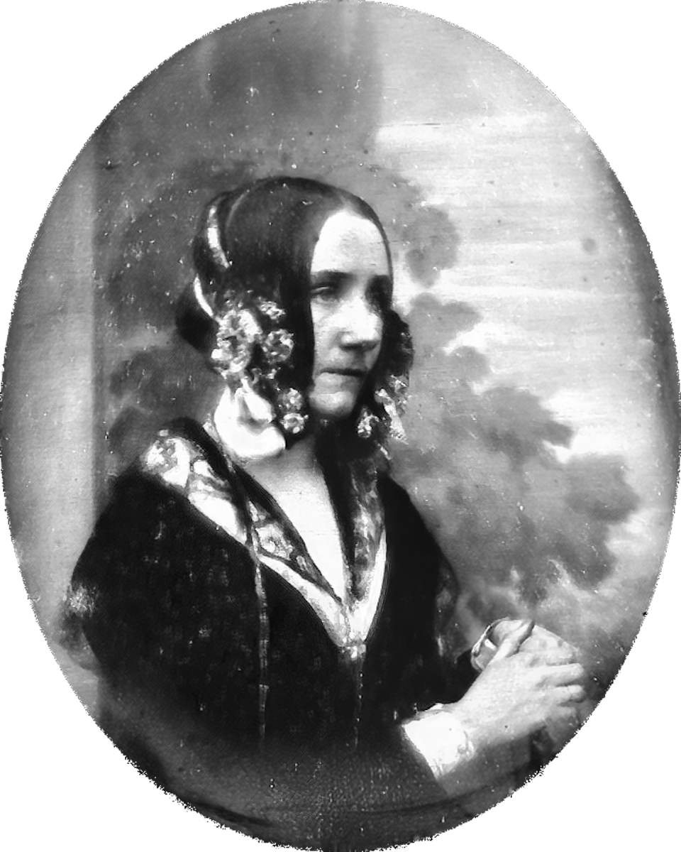 A rare photograph of Ada Lovelace. <a href="https://upload.wikimedia.org/wikipedia/commons/b/b7/Ada_Byron_daguerreotype_by_Antoine_Claudet_1843_or_1850_-_cropped.png" rel="nofollow noopener" target="_blank" data-ylk="slk:Daguerreotype by Antoine Claudet via Wikimedia;elm:context_link;itc:0;sec:content-canvas" class="link ">Daguerreotype by Antoine Claudet via Wikimedia</a>