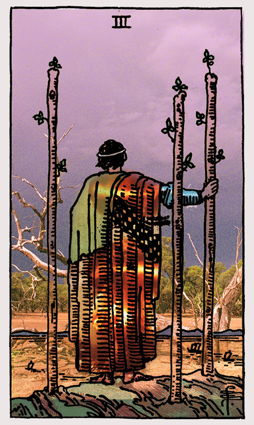 three of wands tarot card