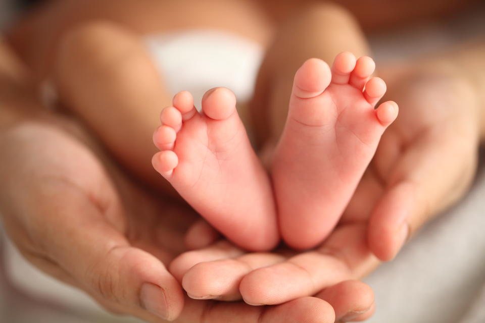 Who wouldn't want a memory of those little newborn feet? (Getty Images)