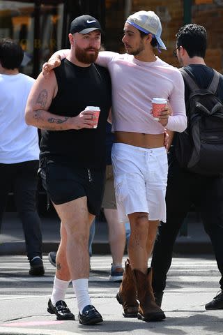 <p>TheImageDirect.com</p> Sam Smith and Christian Cowan