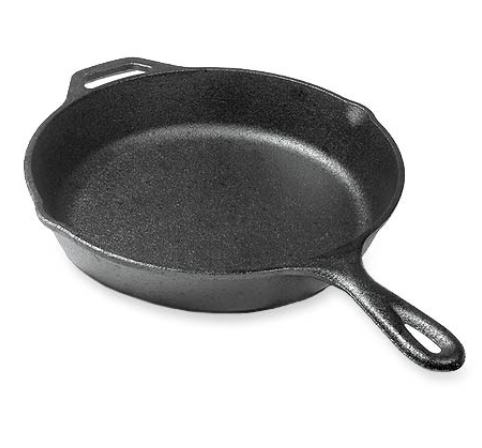 5) 10 1/4-Inch Pre-Seasoned Skillet