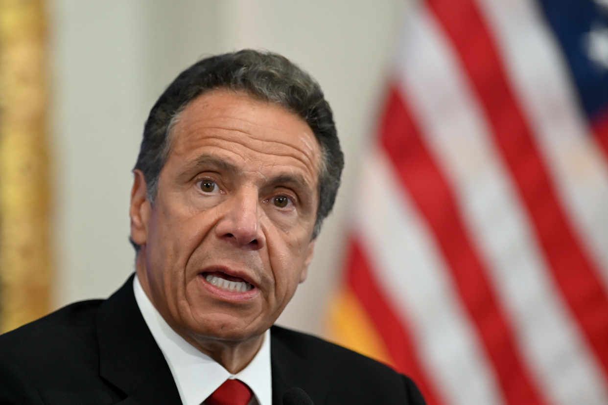 El governador de Nueva York Andrew Cuomo