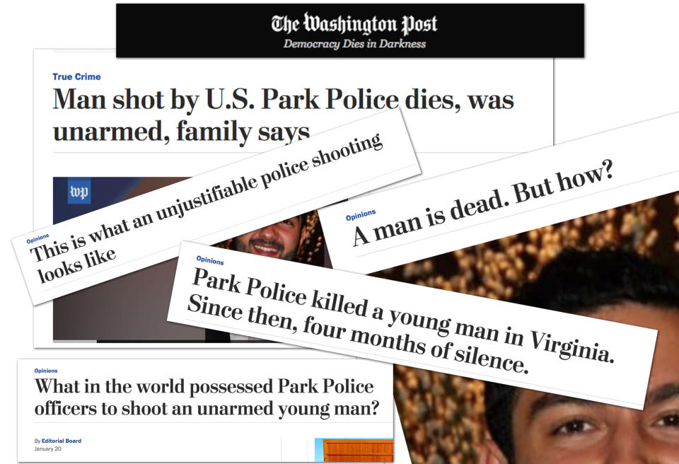 Headlines from the Washington Post.