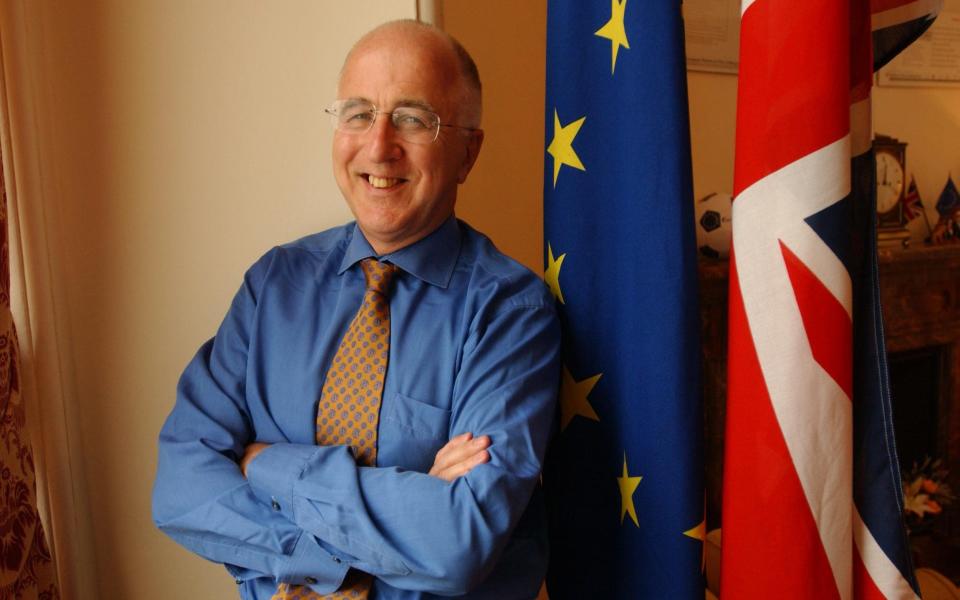 Euro-mad: McShane served as Europe Minister and is multi-lingual - Christine Boyd