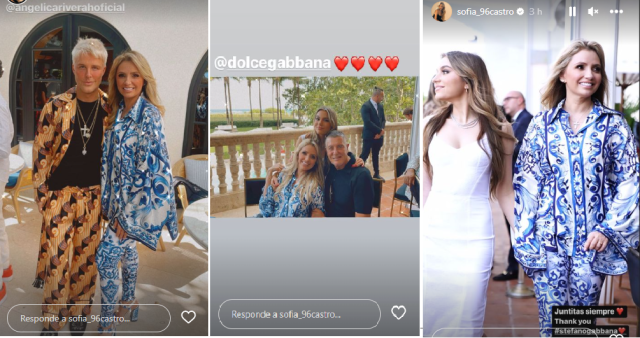 Ang Lica Rivera Reaparece En Evento De Dolce Gabbana